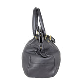 Prada Vitello Daino Top Handle Bag Side
