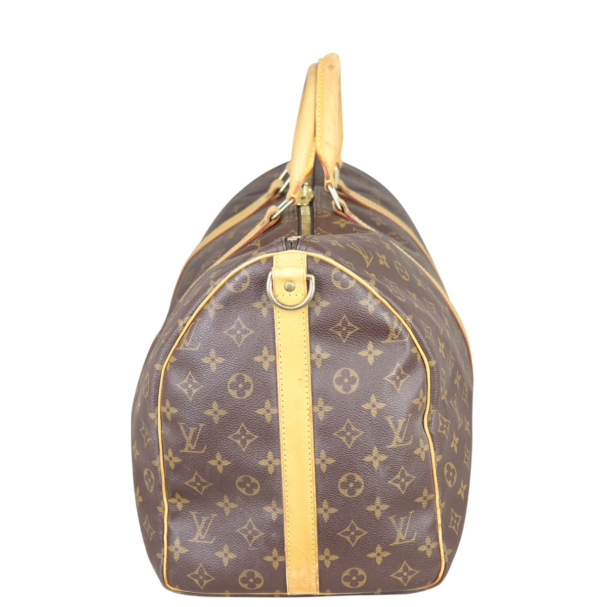 Louis Vuitton Keepall 50 Bandouliere Monogram Side
