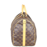 Louis Vuitton Keepall 50 Bandouliere Monogram Side
