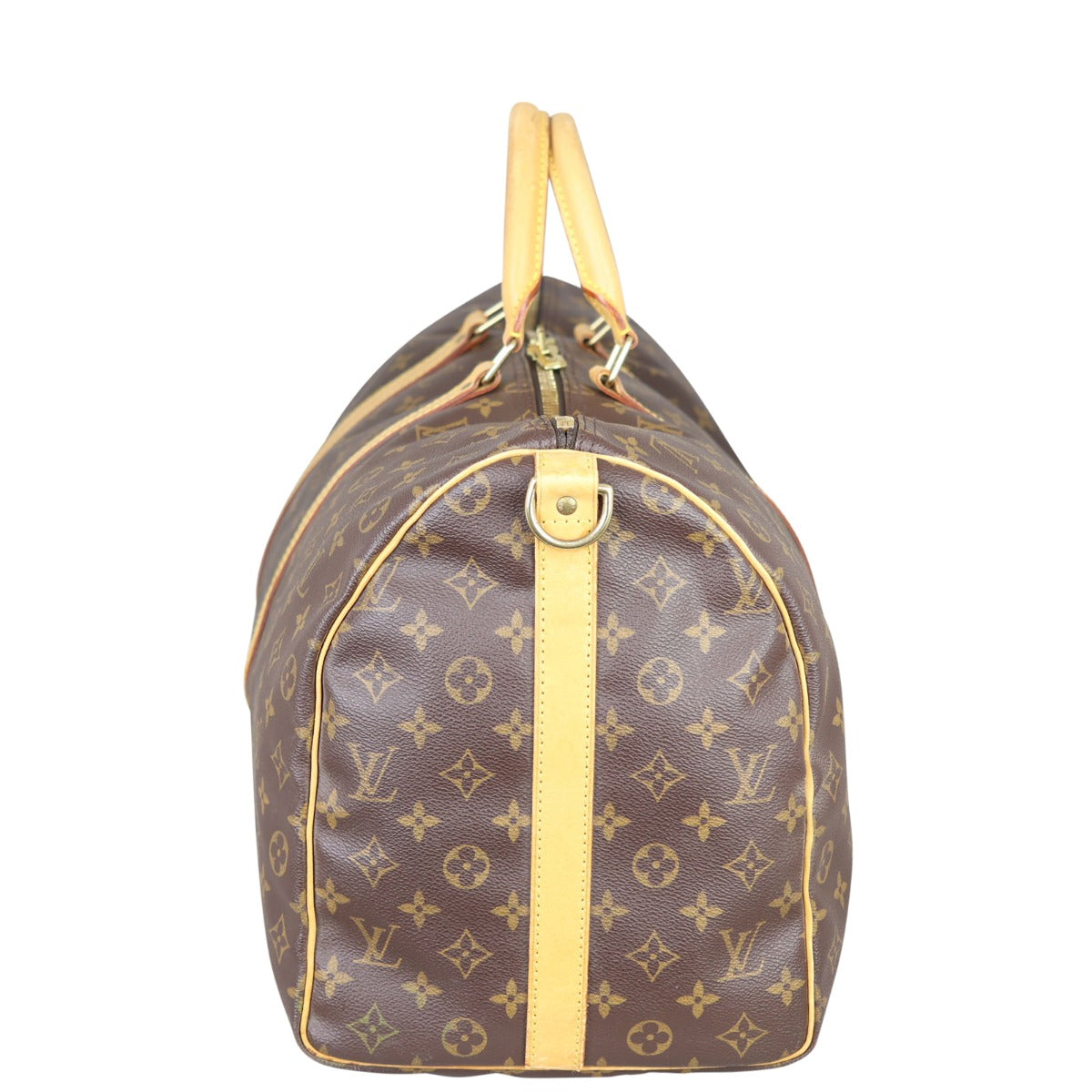 Louis Vuitton Keepall 50 Bandouliere Monogram Side
