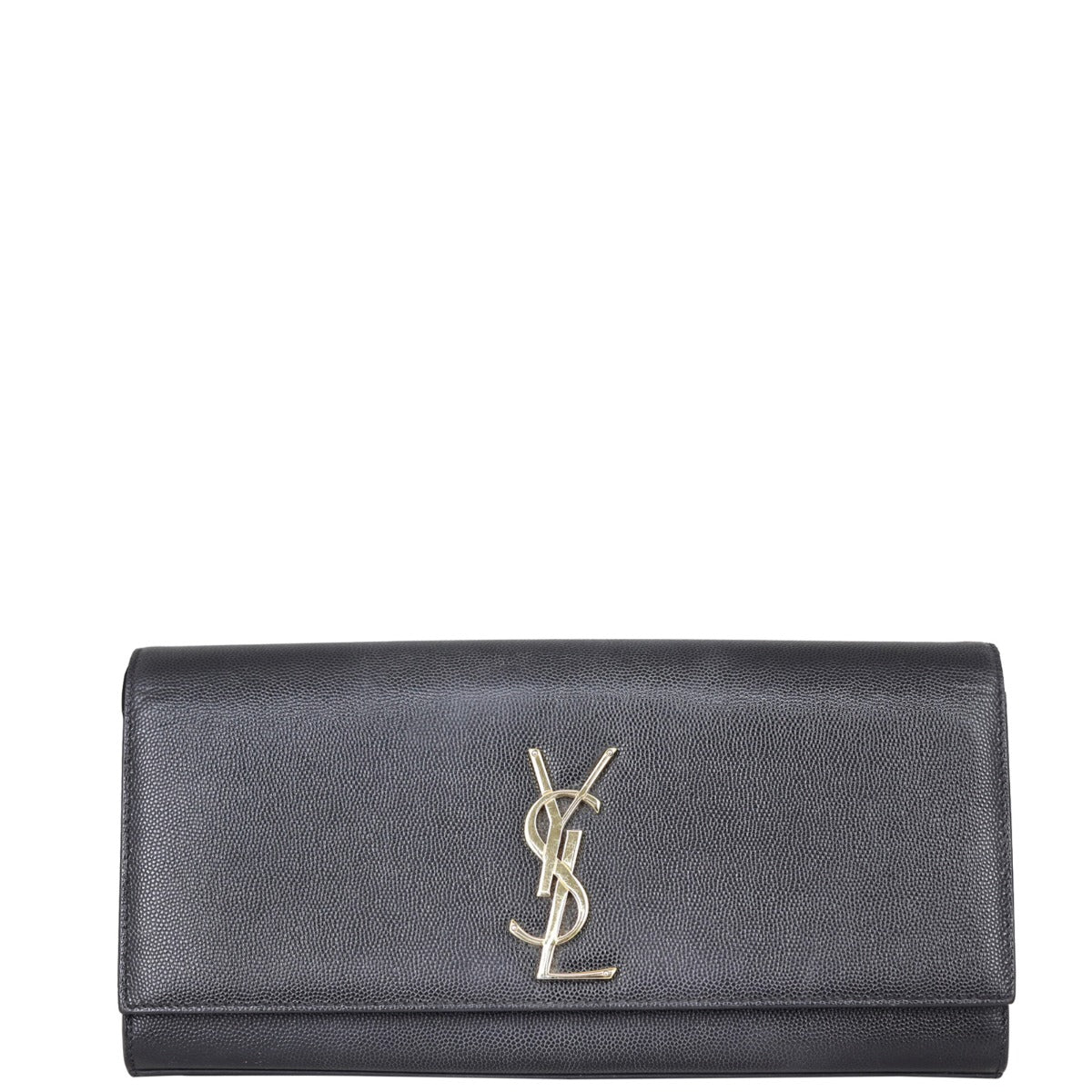 Saint Laurent Kate Monogram Clutch Front
