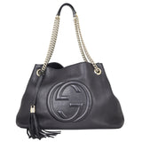 Gucci Soho Chain Shoulder Bag Medium Front
