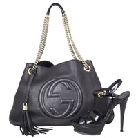 Gucci Soho Chain Shoulder Bag Medium Shoe
