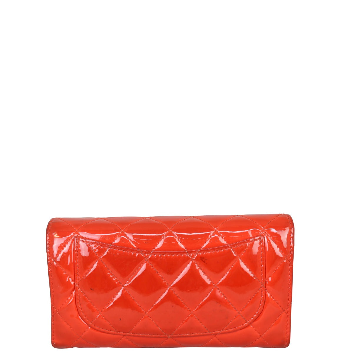 Chanel Classic Flap Long Wallet Back
