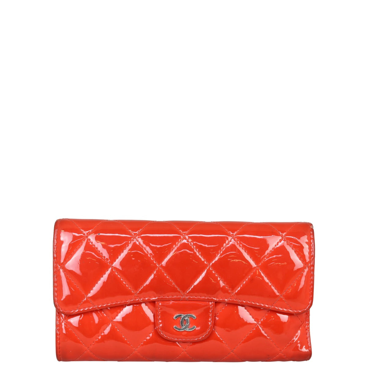 Chanel Classic Flap Long Wallet Front
