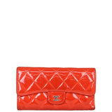 Chanel Classic Flap Long Wallet Front
