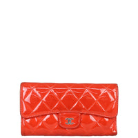 Chanel Classic Flap Long Wallet Front
