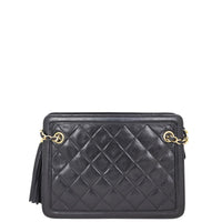 Chanel Vintage Square Tassel Bag Front
