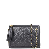Chanel Vintage Square Tassel Bag Front

