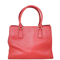 Prada Saffiano Two Way Tote Back
