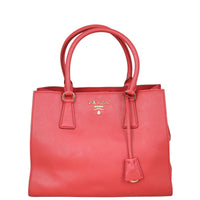 Prada Saffiano Two Way Tote Front
