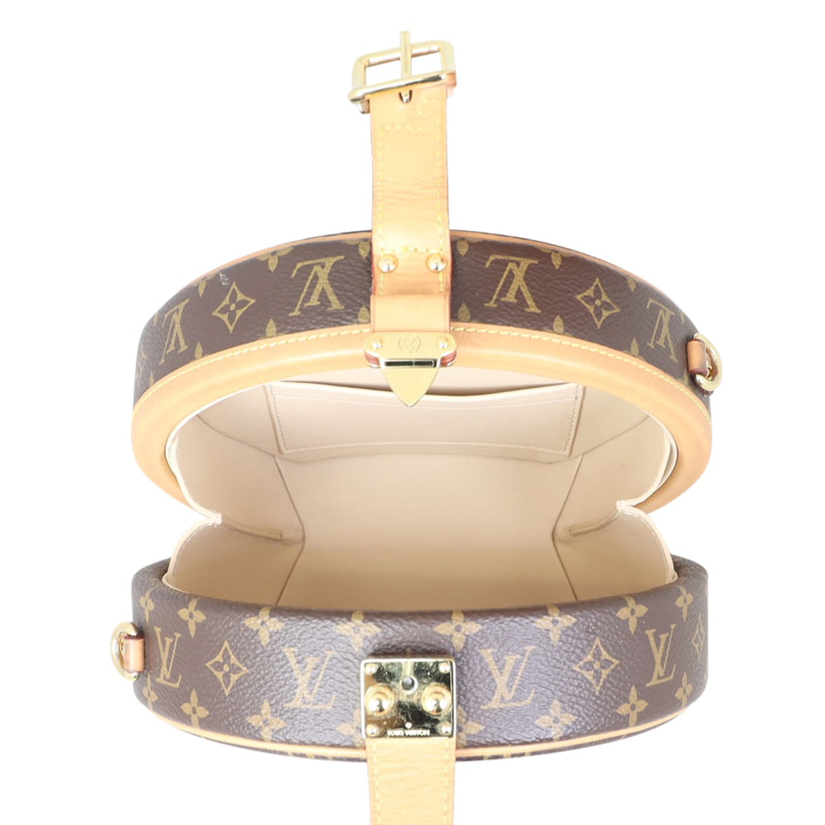 Louis Vuitton Petite Boite Chapeau Monogram Whole interior
