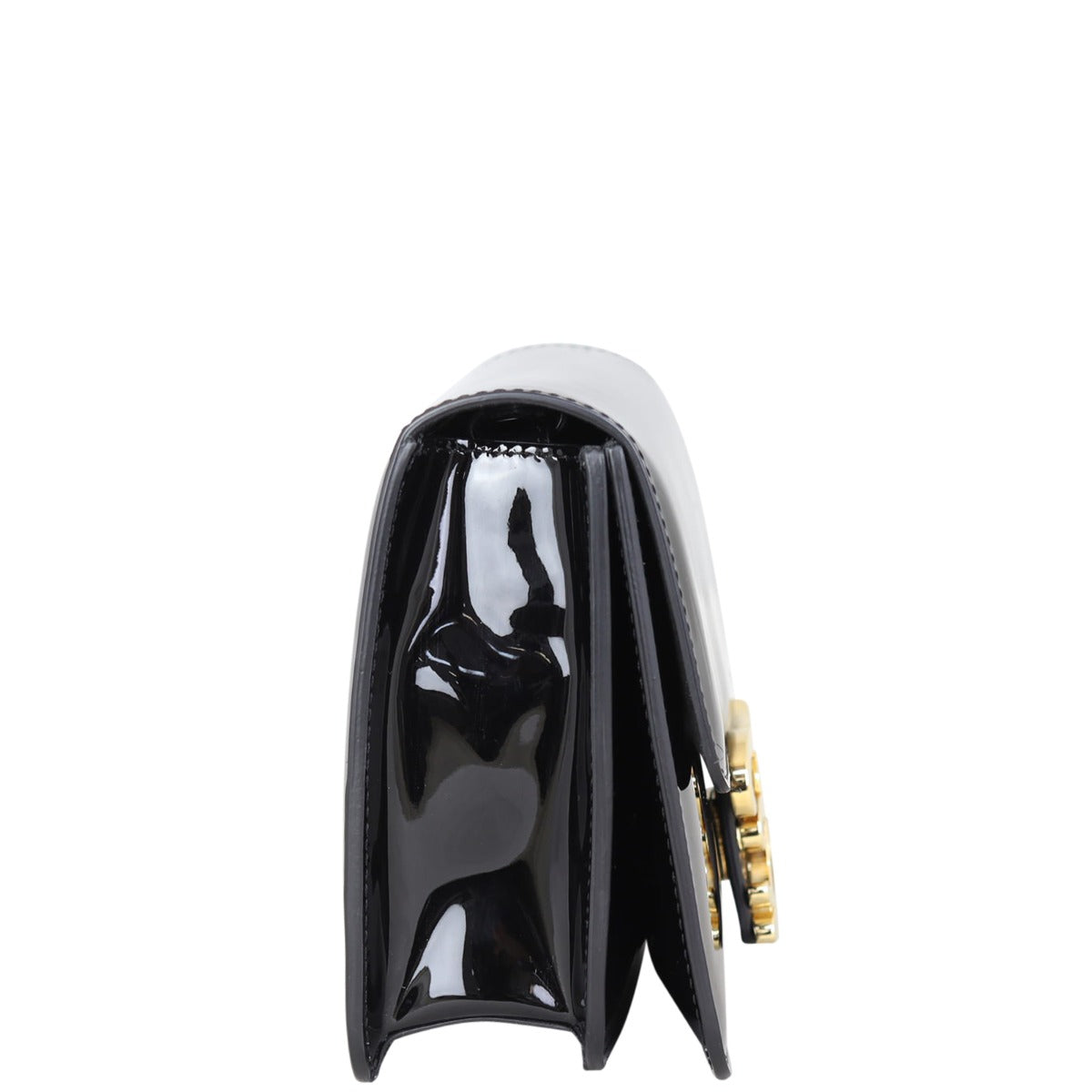 Fendi Karligraphy Shoulder Bag Side
