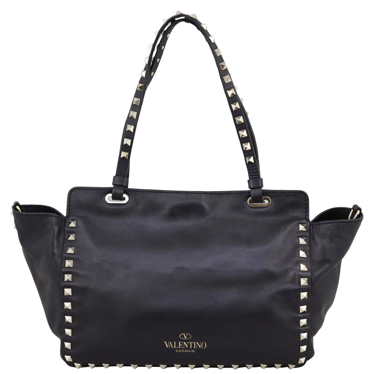 Valentino Rockstud Tote Small Back
