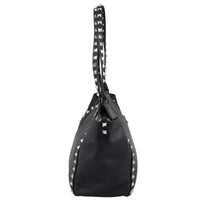 Valentino Rockstud Tote Small Side
