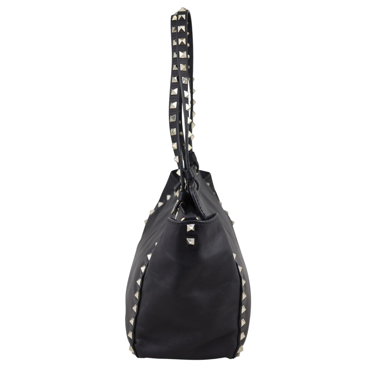 Valentino Rockstud Tote Small Side
