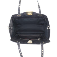 Valentino Rockstud Tote Small Whole interior
