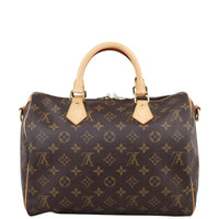 Louis Vuitton Speedy 30 Bandouliere Monogram Back
