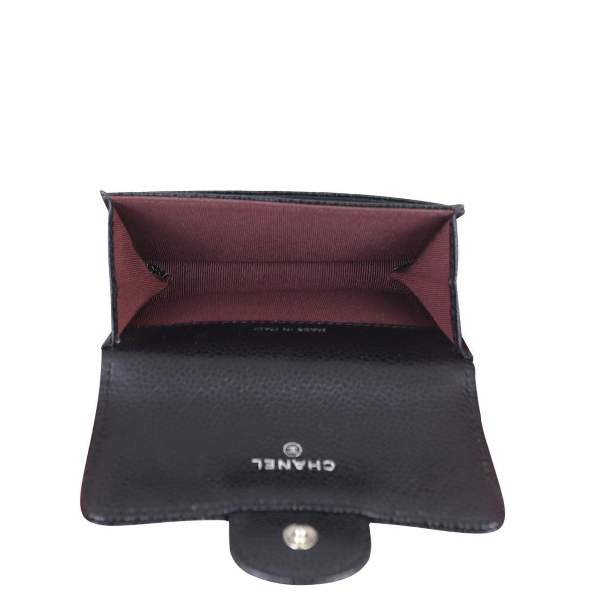 Chanel Classic Card Holder Whole interior
