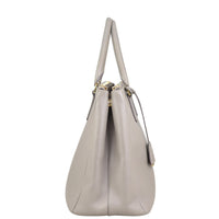 Prada Saffiano Lux Galleria Double Zip Tote Large Side

