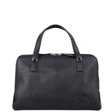 Gucci Soho Leather Satchel Front
