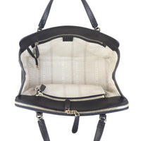 Gucci Soho Leather Satchel Whole interior
