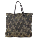 Fendi Zucca Canvas Tote Front
