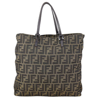 Fendi Zucca Canvas Tote Front
