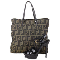 Fendi Zucca Canvas Tote Shoe
