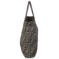 Fendi Zucca Canvas Tote Side
