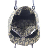 Fendi Zucca Canvas Tote Whole interior
