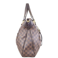 Louis Vuitton Evora MM Damier Ebene Side
