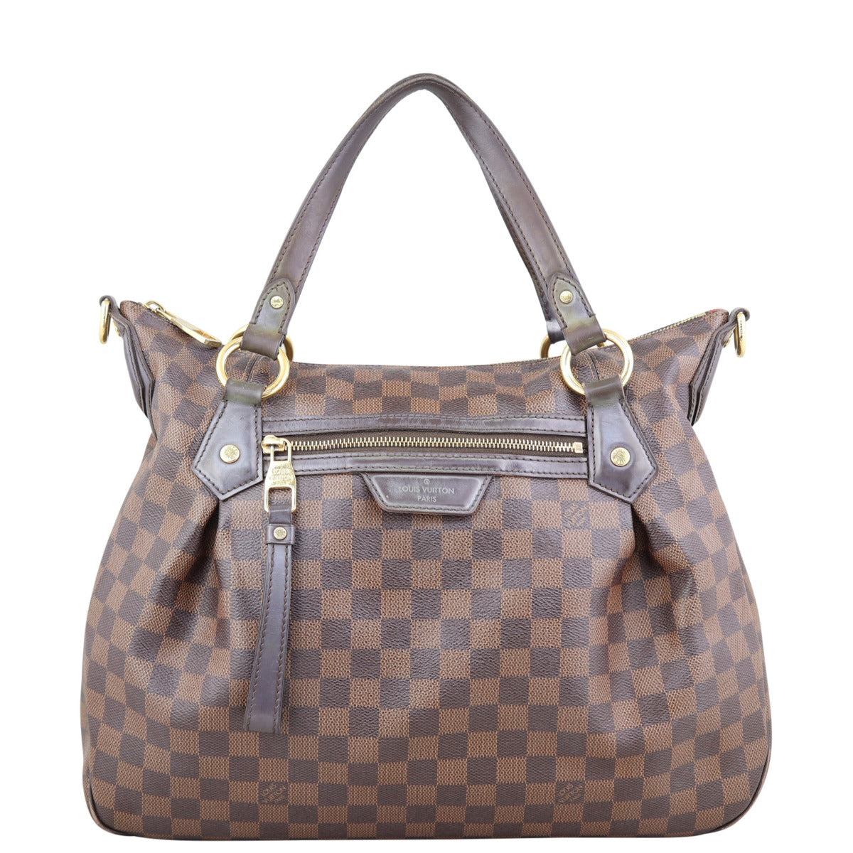 Louis Vuitton Evora MM Damier Ebene Front
