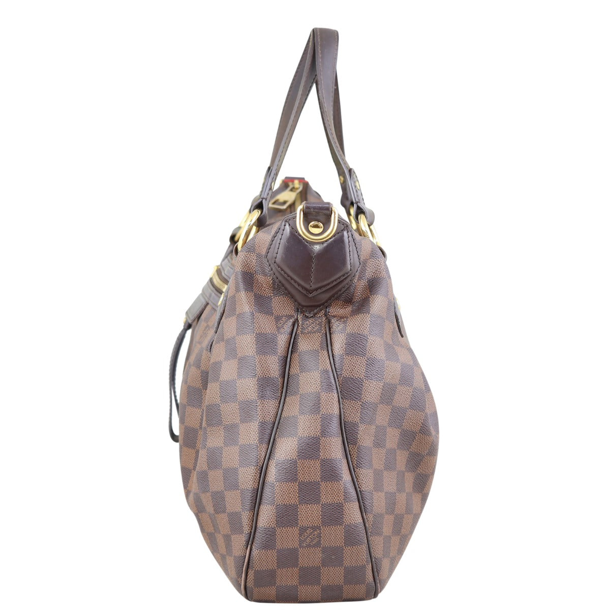 Louis Vuitton Evora MM Damier Ebene Side
