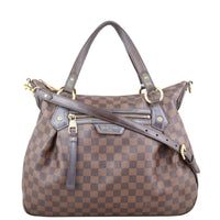 Louis Vuitton Evora MM Damier Ebene Front
