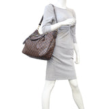 Louis Vuitton Evora MM Damier Ebene Mannequin
