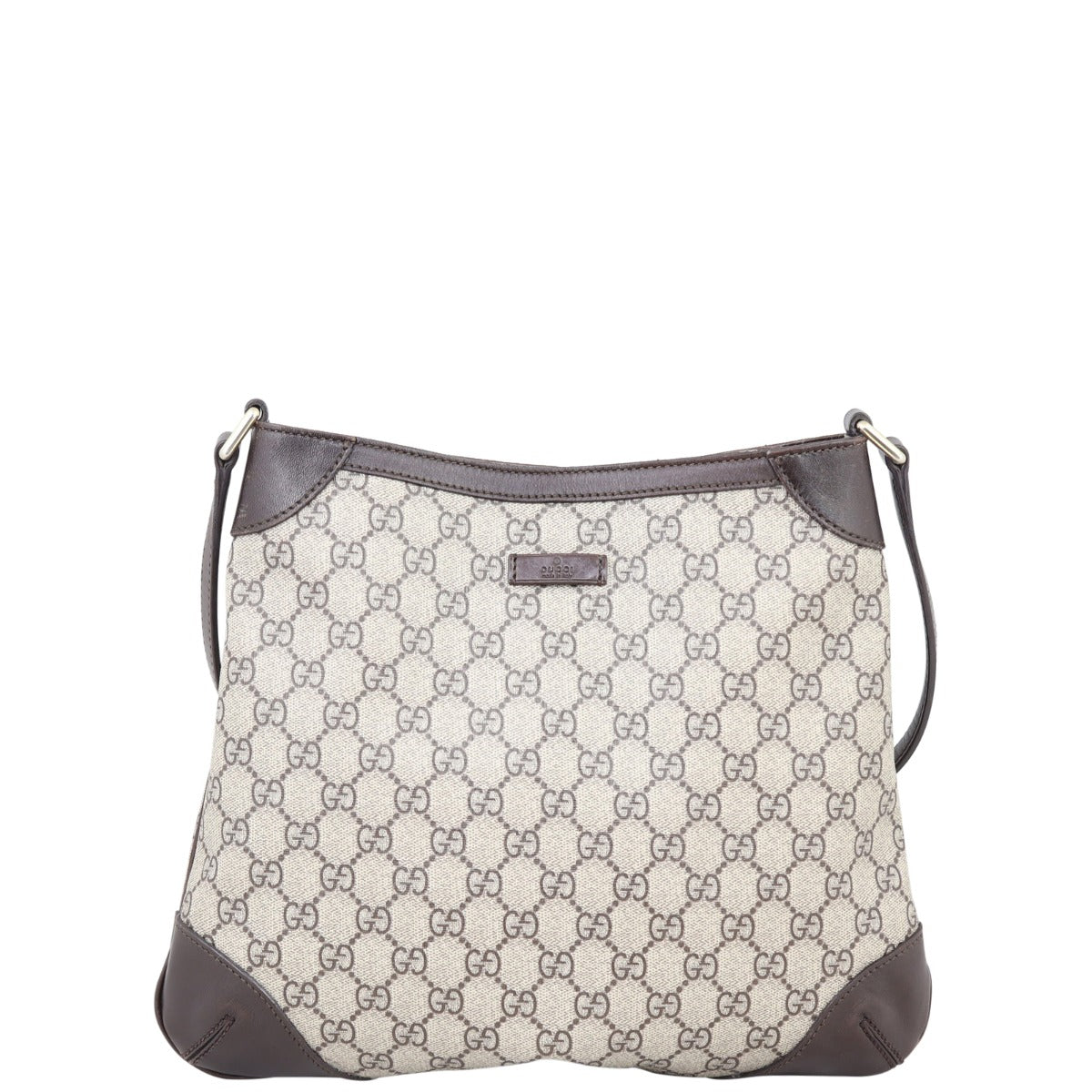 Gucci GG Supreme Messenger Bag Front
