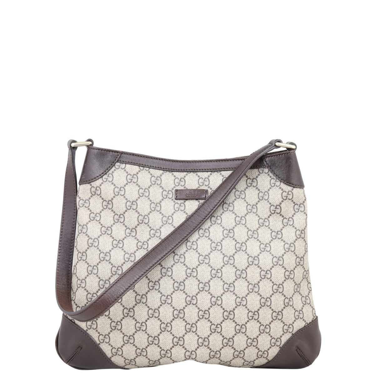 Gucci GG Supreme Messenger Bag Front
