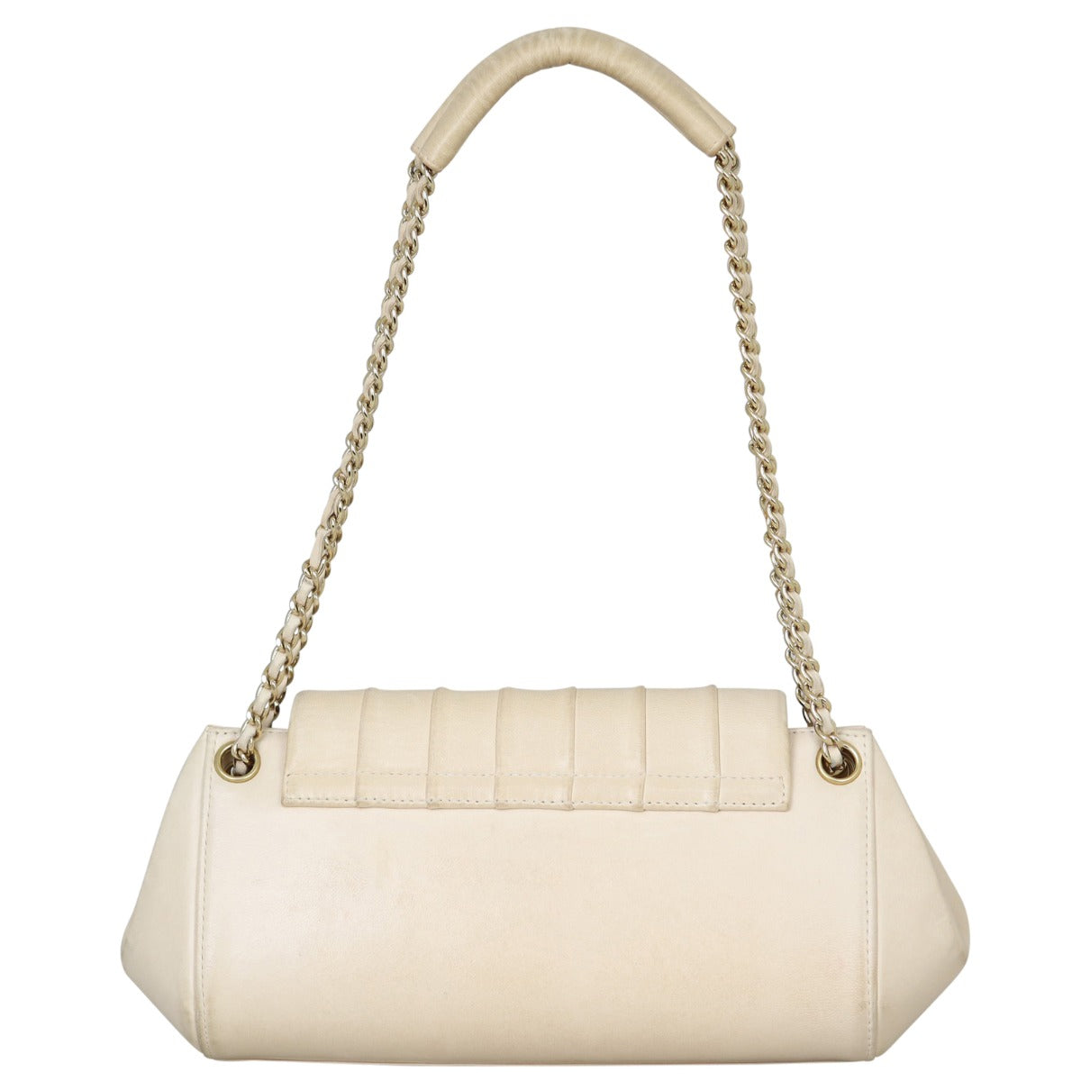 Chanel Vintage Vertical Quilt Flap Bag Back
