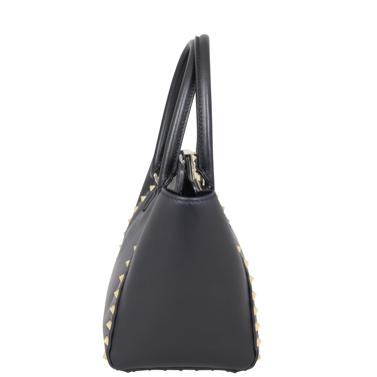 Valentino Rockstud Pagoda Tote Small Side
