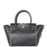 Valentino Rockstud Pagoda Tote Small Front
