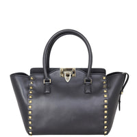 Valentino Rockstud Pagoda Tote Small Front
