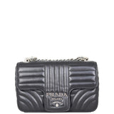 Prada Diagramme Small Shoulder Bag Front
