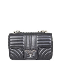 Prada Diagramme Small Shoulder Bag Front
