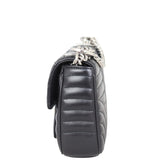 Prada Diagramme Small Shoulder Bag Side
