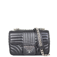 Prada Diagramme Small Shoulder Bag Front
