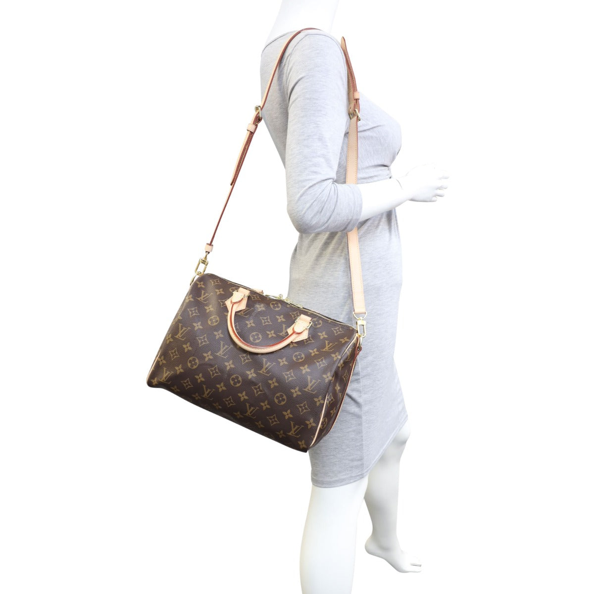 Louis Vuitton Speedy 30 Bandouliere Monogram Mannequin
