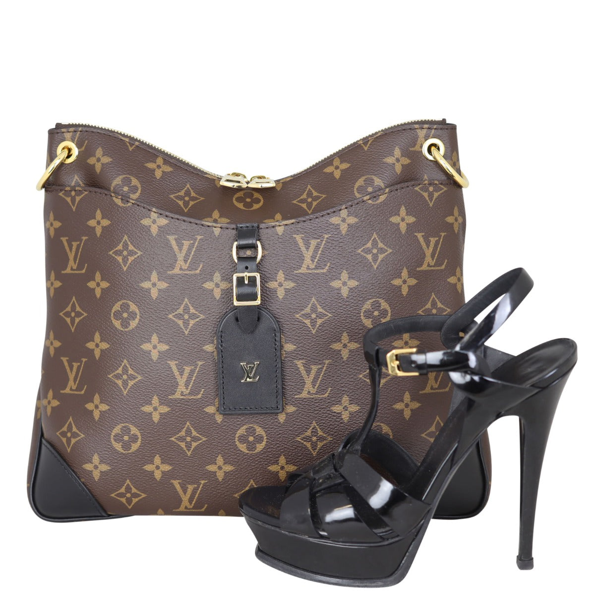 Louis Vuitton Odeon MM Monogram Noir Shoe
