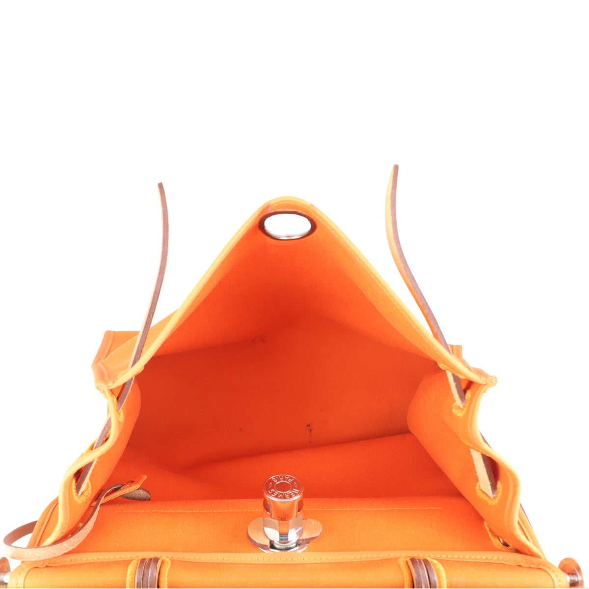 Hermes Herbag Zip PM Whole interior
