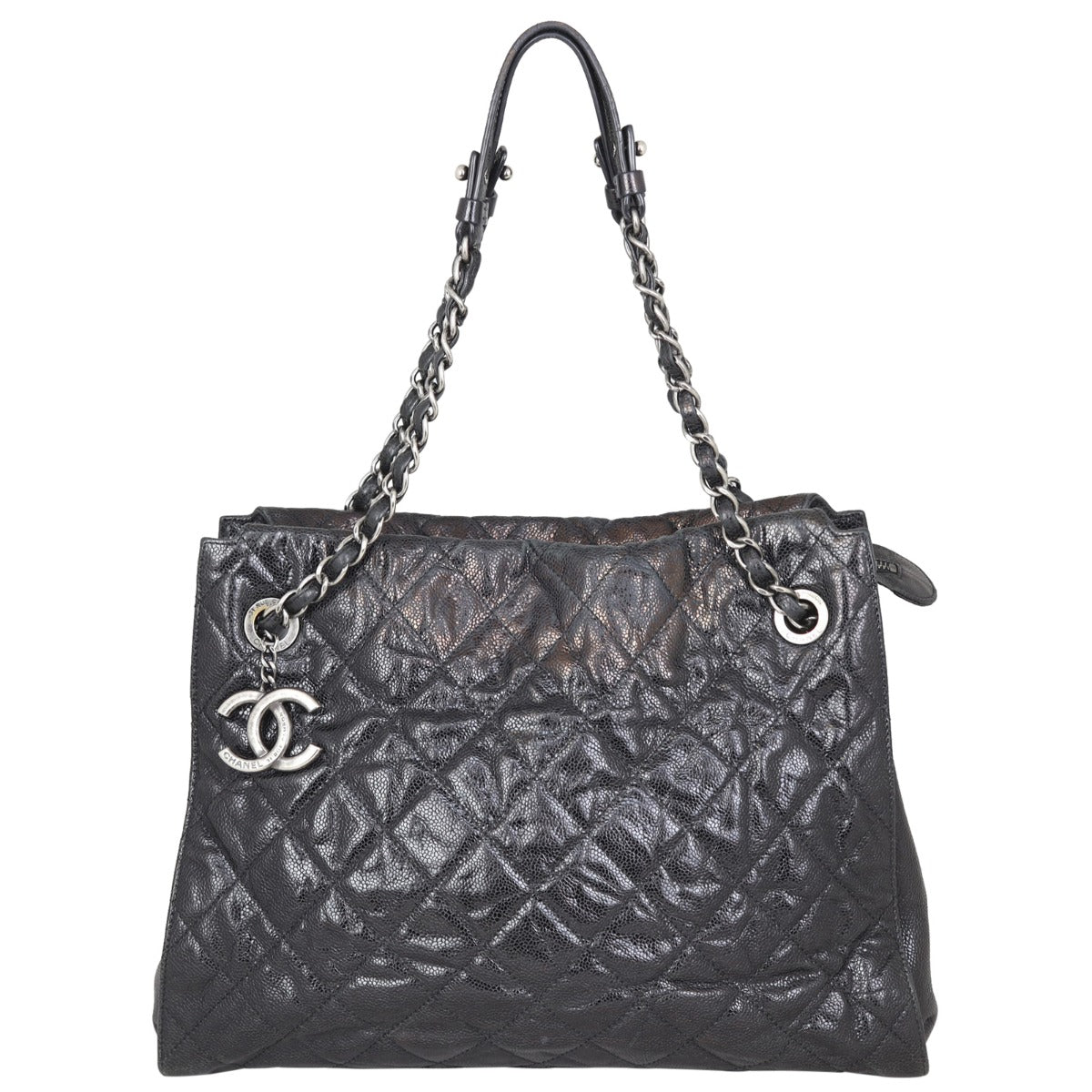 Chanel CC Chain Tote Front
